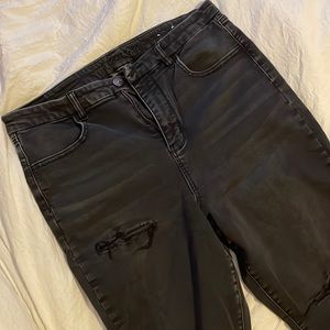 American Eagle Black Jeans;Cozy Next Level Stretch